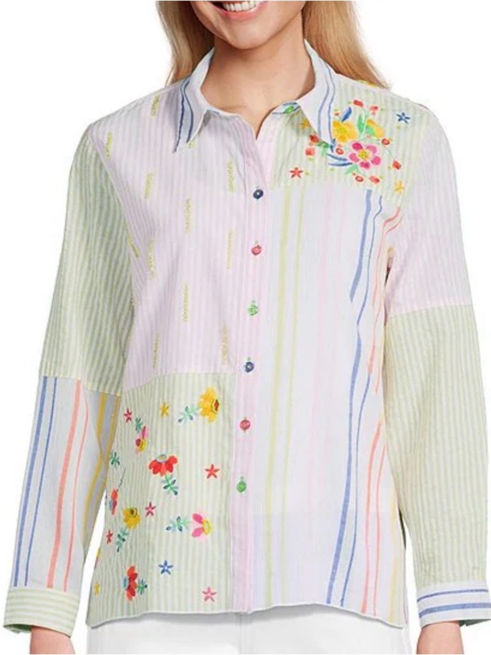 John Mark embroidered